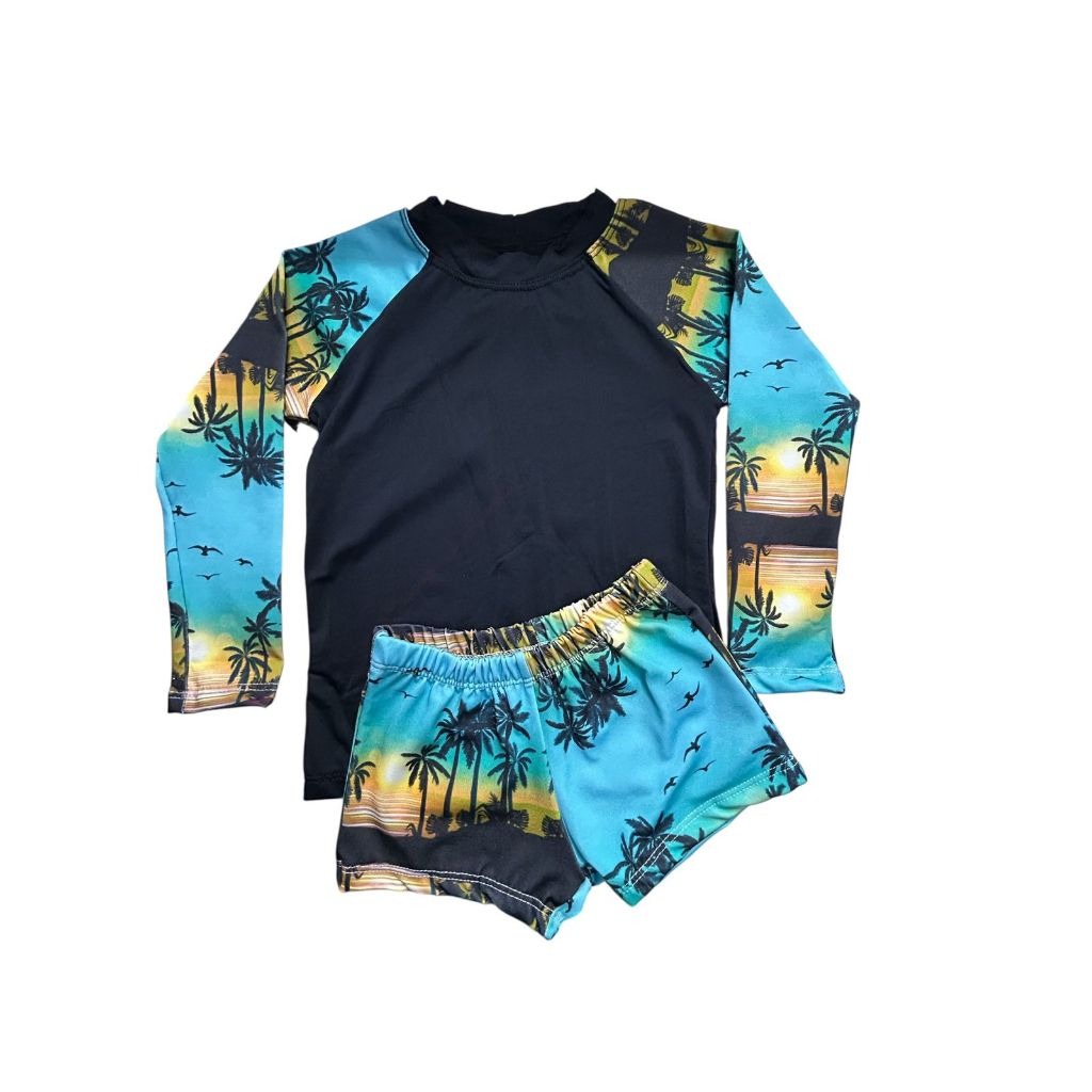 Conjunto Sunga + Camiseta Proteção UV - Image 9